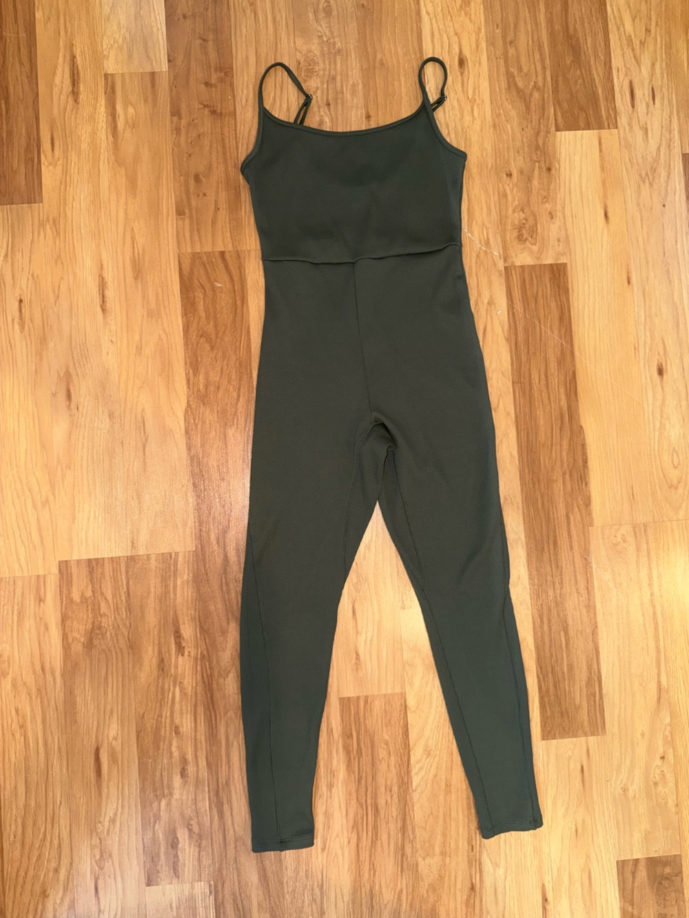 wild fable Olive Green Scoop-Neck Jumpsuit